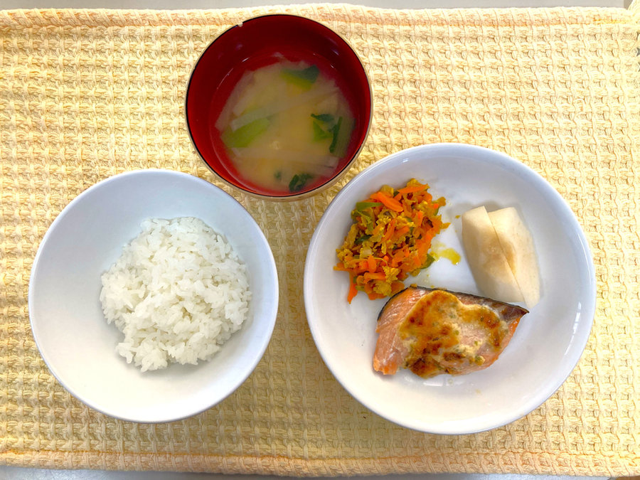 手作りの給食